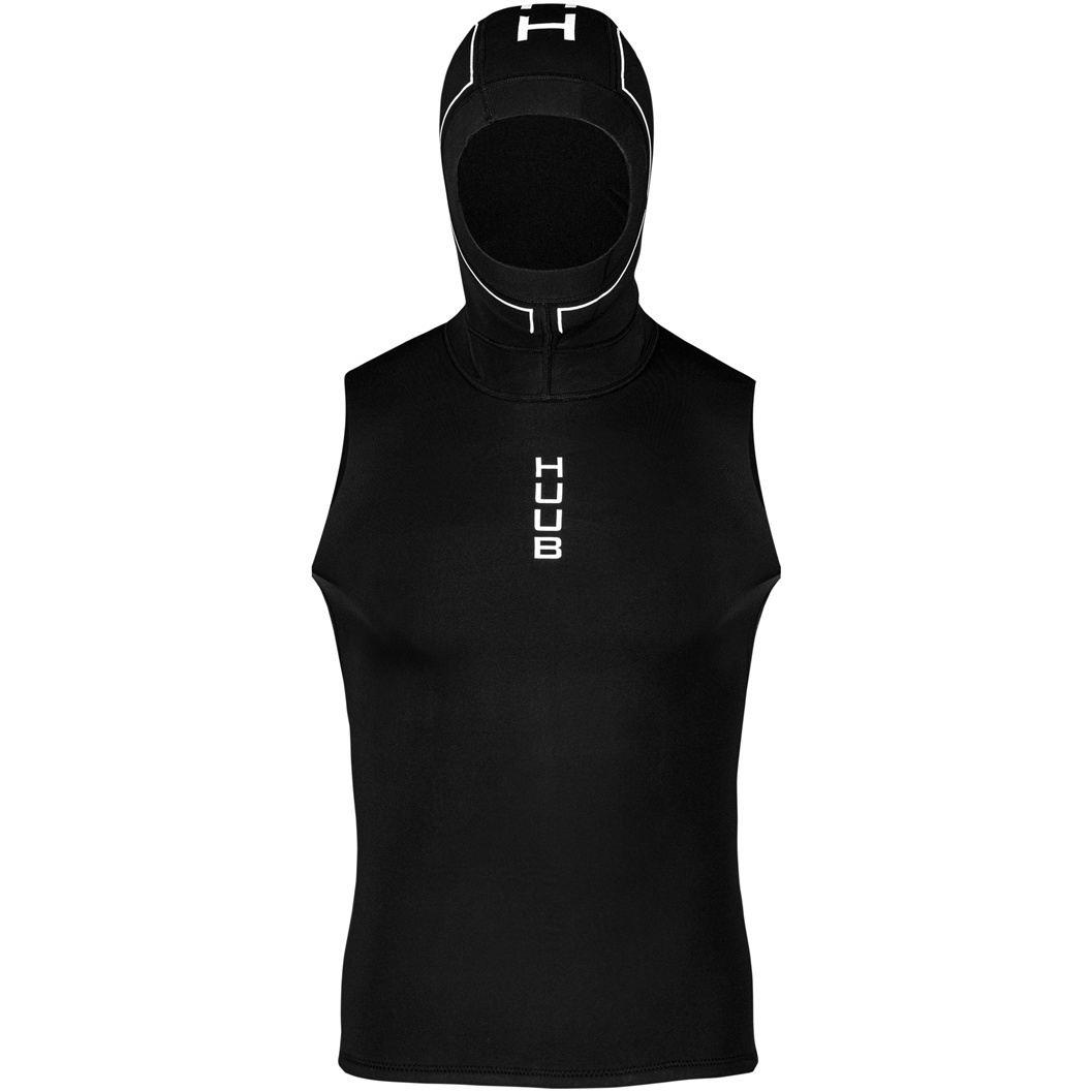 2025 Huub Chaleco De Neopreno Con Capucha Neohvest - Negro